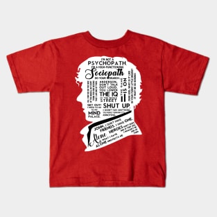 Sherlock Quotes Kids T-Shirt